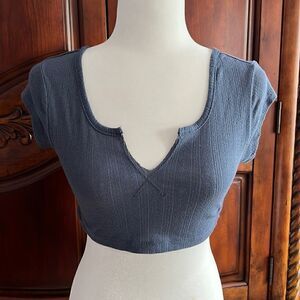 Colsie crop top and shorts set-  XS